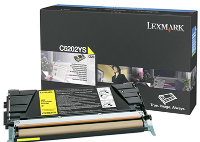 [35577] [C5202YS] Lexmark C520, C530 Cartucho toner amarillo (1,5K)