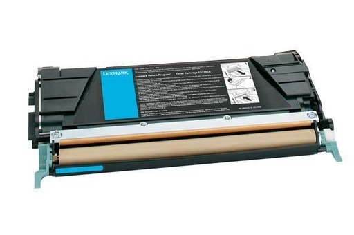 [35590] [C524H3CG] Lexmark C524, C532, C534 Cyan High Yield Return Program Corporate Cartridge