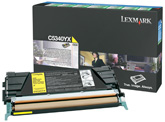 [24782] [C5340YX] LEXMARK Toner C-534 Retornable Amarillo extra alto rendimiento