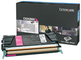[35595] [C5342MX] Lexmark C534 Cartucho toner magenta Extra Alto Rendimiento (7K)