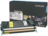 [35596] [C5342YX] Lexmark C534 Cartucho toner amarillo Extra Alto Rendimiento (7K)