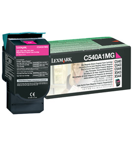 [12558] [C540A1MG] LEXMARK C540/543/544 Toner Magenta Retornable 1k
