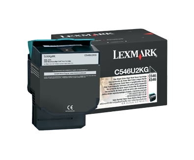 [35608] [C546U2KG] Lexmark C546, X546 Cartucho de toner negro Extra Alto Rendimiento (8K)
