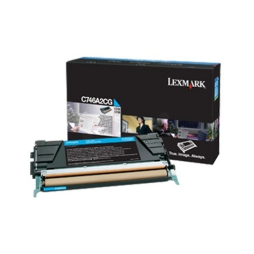 [18047] [C746A3CG] LEXMARK TONER LASER CIAN 7.000 PAGINAS CORPORATIVO C/746DN/746DTN/746N/748DE/748DTE/748E