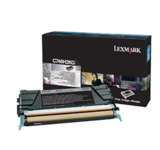 [31533] [C746H3KG] LEXMARK C746, C748 Black High Yield Corporate Cartridge