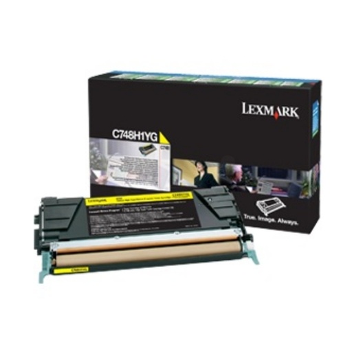 [35627] [C748H3YG] Lexmark C748 Yellow High Yield Corporate Cartridge