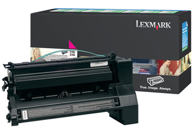 [12943] [C782X1MG] LEXMARK C-782/X-782 Cartucho de impresion Magenta retornable (15.000 pag)