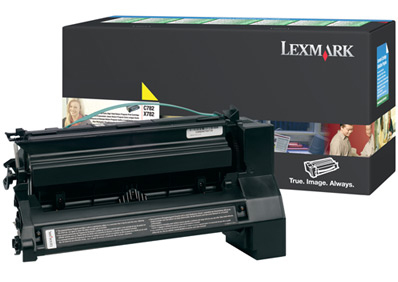 [12944] [C782X1YG] LEXMARK C-782/X-782 Cartucho de impresion Amarillo retornable (15.000 pag)