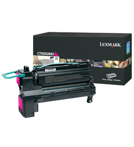 [35654] [C792X2MG] Lexmark C792 Cartucho de impresion magenta Extra Alto Rendimiento (20K)