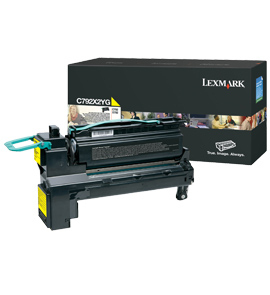 [35655] [C792X2YG] Lexmark C792 Cartucho de impresion amarillo Extra Alto Rendimiento (20K)