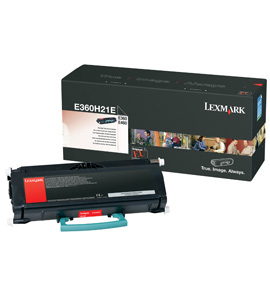 [35669] [E360H21E] Lexmark E360, E46x Cartucho de toner Alto Rendimiento (9K)