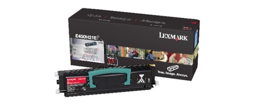 [35672] [E450H21E] Lexmark E450 Cartucho de toner Alto Rendimiento (11K)