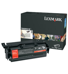 [35678] [T650H21E] Lexmark T65x Cartucho de impresion Alto Rendimiento (25K)
