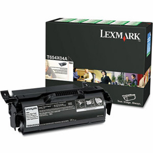 [35682] [T654X80G] Lexmark T654, T656 Extra High Yield Factory Reconditioned Print Cartridge