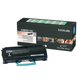 [12806] [X463X11G] LEXMARK X-463/464/466 Toner extra alto rendimiento retornable