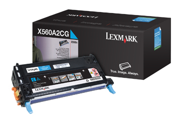 [11841] [X560A2CG] LEXMARK X560 Cartucho de impresion Cian