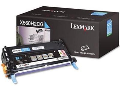 [11838] [X560H2CG] LEXMARK X560 Cartucho de impresion Cian Alto Rendimiento
