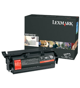 [12808] [X651H31E] LEXMARK X-651/652/654/656/658 Toner alto rendimiento retornable CORPORATIVO