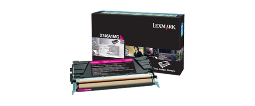 [30355] [X746A1MG] LEXMARK X-746/748 Toner Magenta Retornable