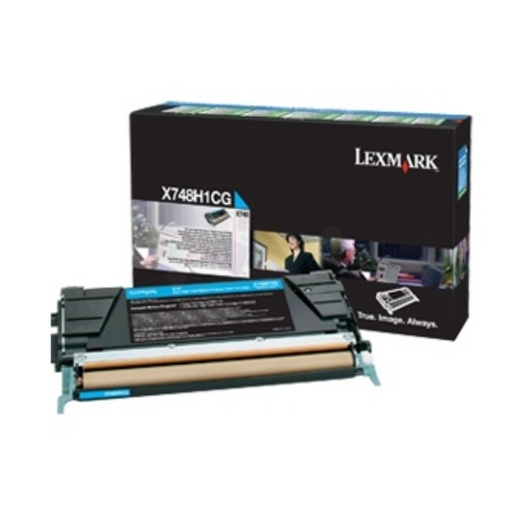 [35712] [X748H3CG] Lexmark X748 Cyan High Yield Corporate Cartridge