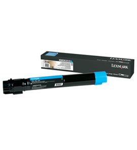 [33874] [X950X2CG] Lexmark X950X2CG  Cian toner y cartucho laser