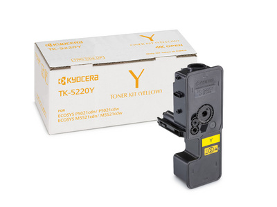 [33055] [1T02R9ANL1] KYOCERA MITA TK-5220Y Toner amarillo ECOSYS M5521cdw/cdn, P5021cdn/cdw 1200pag