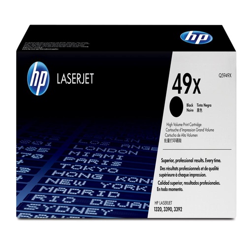 [3142] [Q5949X] HP Laserjet 1320 Toner Alta capacidad, 6.000 Paginas