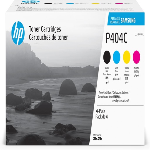 [80207] [SU365A] HP - SAMSUNG SL-C430W/C460W Pack 4 Toner CMAK