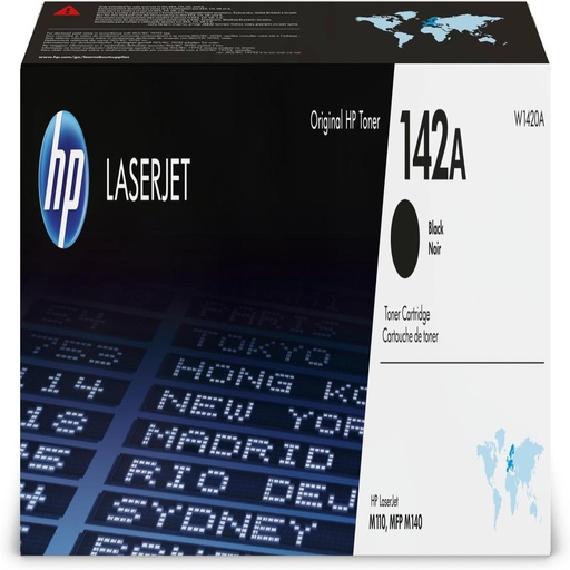 [45143] [W1420A] HP Toner LaserJet M140, M141, negro 142A