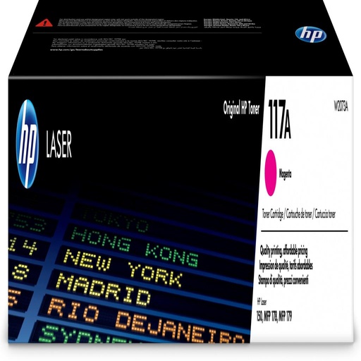 [37388] [W2073A] HP Cartucho de toner Original Laser 150A/178/179Fnw  117A magenta (W2073A)