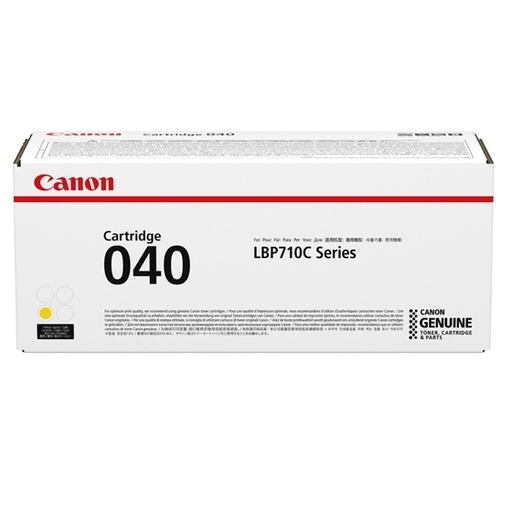 [34719] [0454C001] CANON Toner 040Y amarillo LBP710 LBP712 capacidad estandar