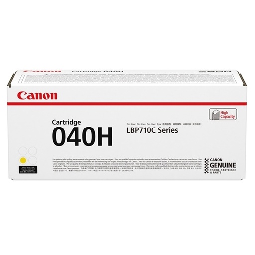 [34723] [0455C001] CANON Toner 040HY amarillo LBP710 LBP712 alta capacidad