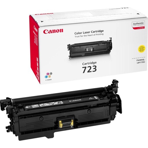 [14902] [2641B002] CANON TONER LASER LBP-7750CDN AMARILLO 5.000 PAGINAS