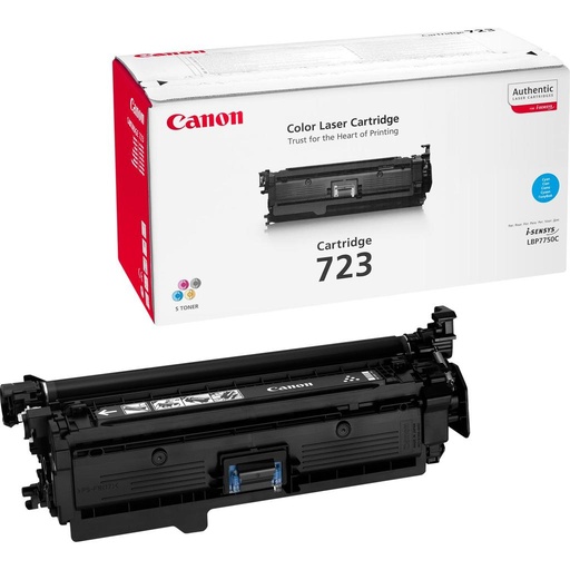 [14904] [2643B002] CANON TONER LASER LBP-7750CDN CYAN 5.000 PAGINAS