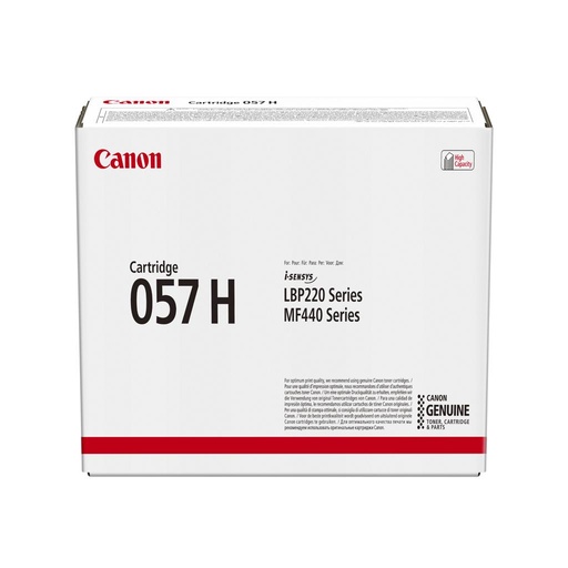 [38591] [3010C002] CANON Toner 057H  i-SENSYS LBP223 LBP226 MF443 MF445