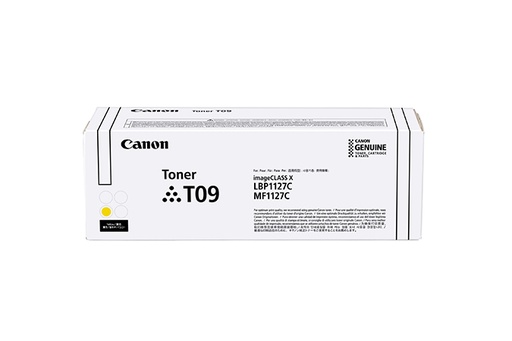 [51537] [3017C006] CANON Toner T09 amarillo I-Sensys XC-Serie  1127 I, 1127, 1127 P, 1127 iF