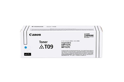 [51694] [3019C006] CANON Toner T09 Cian I-Sensys XC-Serie  1127 I, 1127, 1127 P, 1127 iF