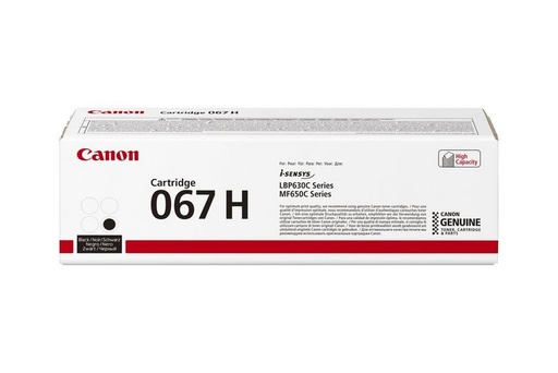 [51456] [5106c002] CANON Toner 067H negro, i-SENSYS LBP631 LBP633 MF651 MF655 MF657 3.130p.