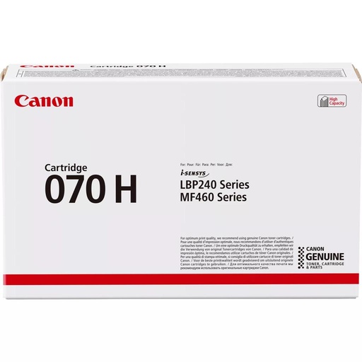 [58499] [5640C002] CANON Toner 070HBK Negro  i-SENSYS MF465dw 10.200p