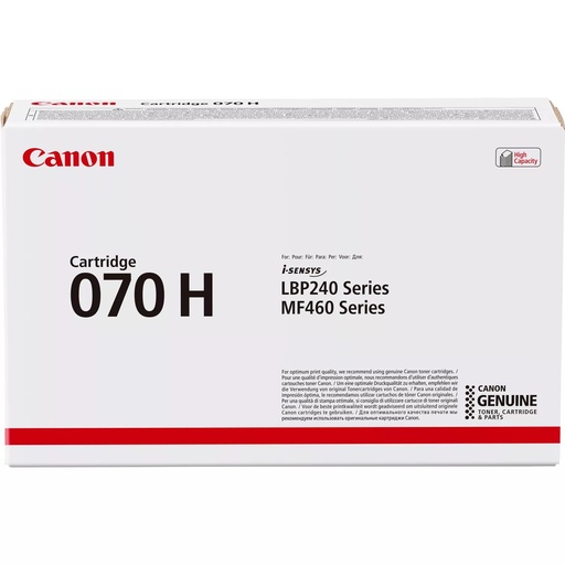 [58499] [5640C002] CANON Toner 070HBK Negro  i-SENSYS MF465dw 10.200p