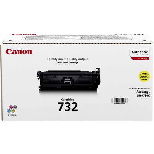 [18270] [6260B002] Canon TONER LASER LBP7780CX  AMARILLO 732 Y