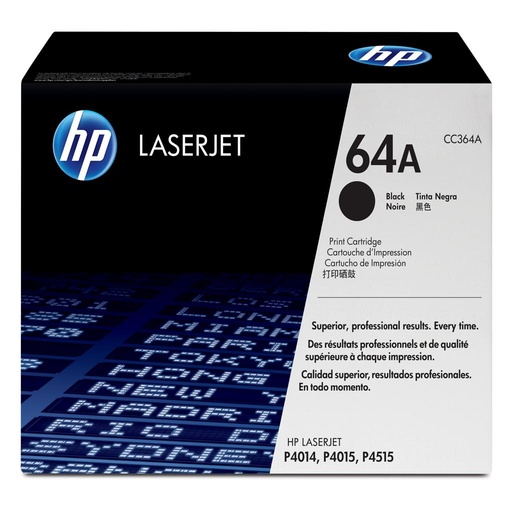 [11969] [CC364A] HP Laserjet P4014/P4015/P4515 Toner negro (10.000 pag.)