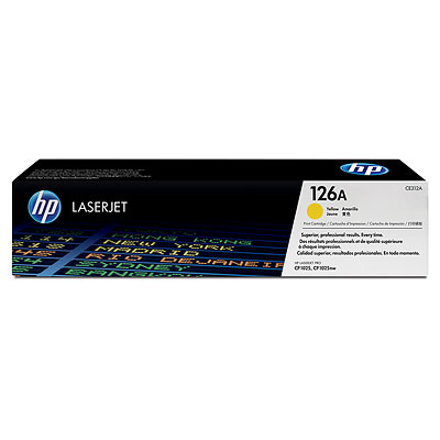 [13303] [CE312A] HP Laserjet PRO 100 CP/1025NW/1025/1020 Toner Amarillo 126A