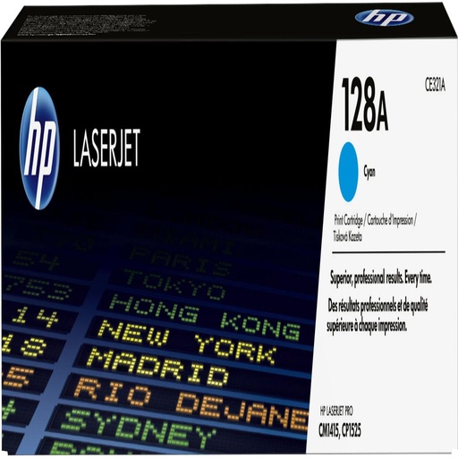 [13275] [CE321A] HP Laserjet PRO/SERIE CM1415 Toner Cyan 128A