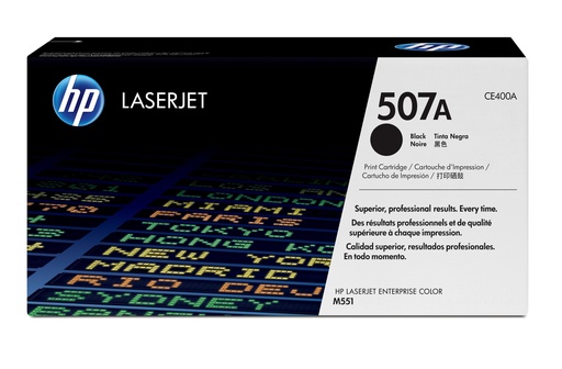 [14707] [CE400A] HP Laserjet 507A Toner Negro