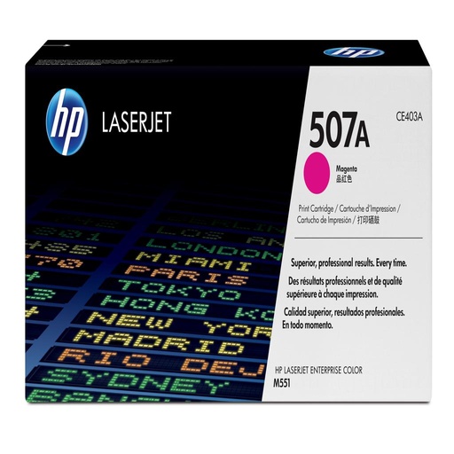 [14710] [CE403A] HP Laserjet 507A Toner Magenta