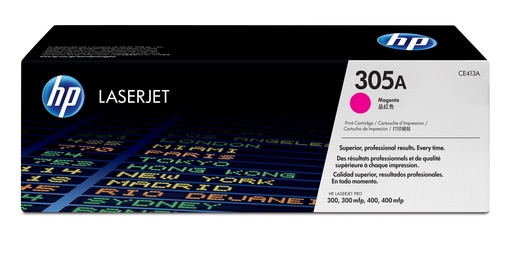 [15045] [CE413A] HP Color Laserjet Pro 300/400 Toner Magenta 305A
