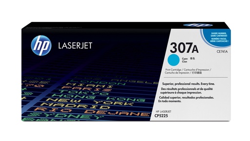 [55134] [CE741A] HP LASER CP 5225/N/D Toner CIAN nº307A 7.300 PAGINAS