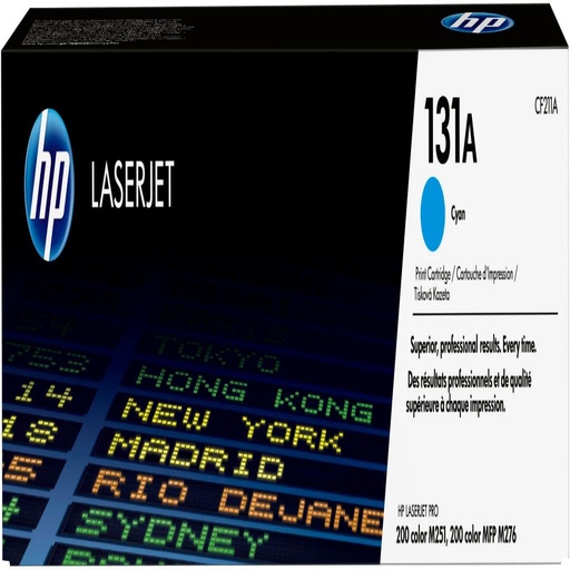 [15388] [CF211A] HP LaserJet Pro 200 M276 Toner Cian nº131A 1.800 paginas.