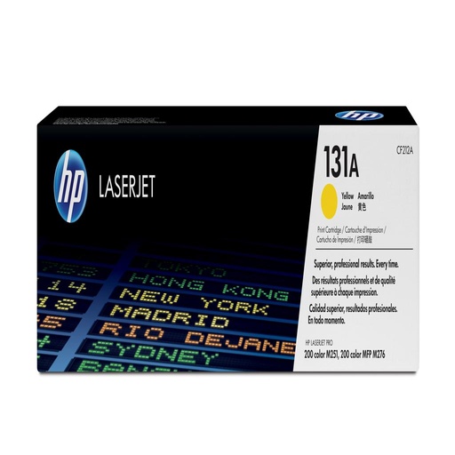 [15389] [CF212A] HP LaserJet Pro 200 M276 Toner Amarillo nº131A 1.800 paginas